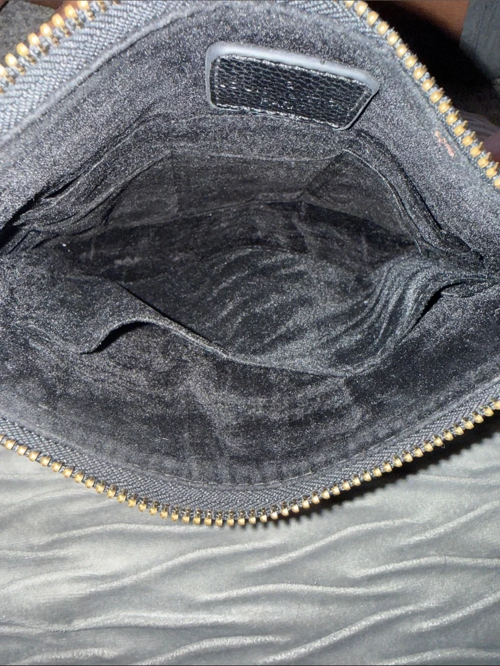 Luxury Designer Louis Vuitton Brown Monogram Canvas Wristlet Daily Pouch Black